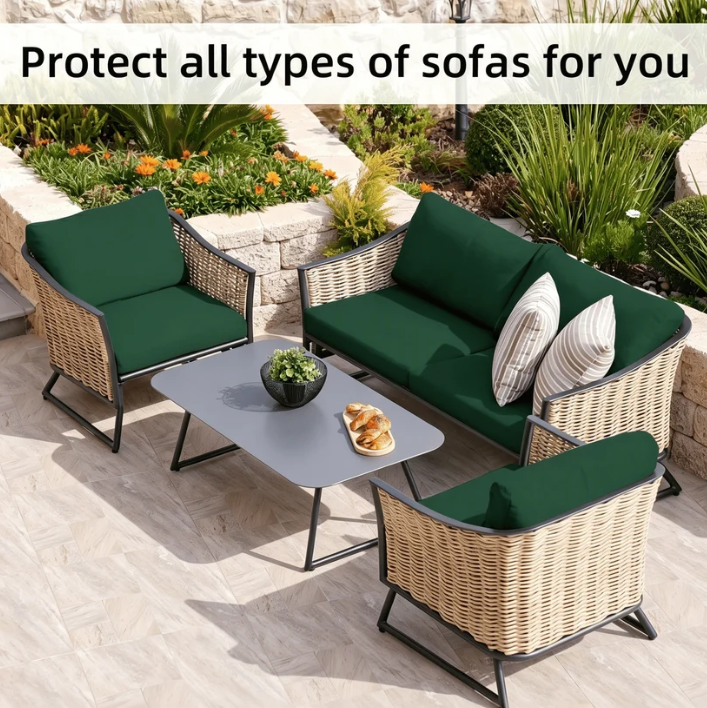 🪑 Stretch Sofa Cushion Covers Set (4 / 8 / 12 PCS)