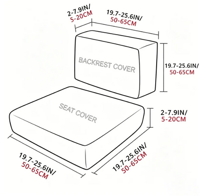 🪑 Stretch Sofa Cushion Covers Set (4 / 8 / 12 PCS)