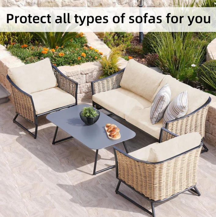 🪑 Stretch Sofa Cushion Covers Set (4 / 8 / 12 PCS)