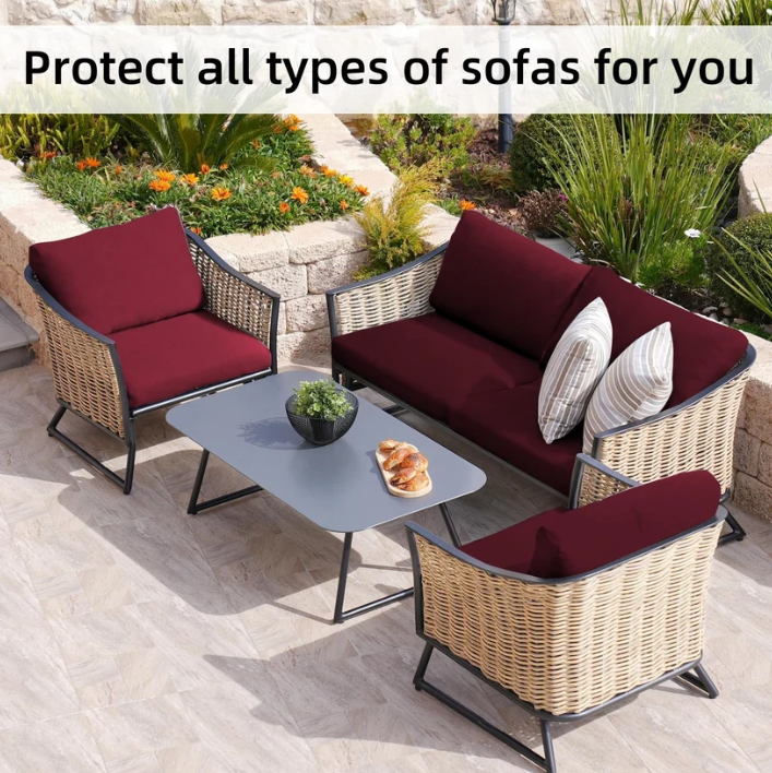 🪑 Stretch Sofa Cushion Covers Set (4 / 8 / 12 PCS)