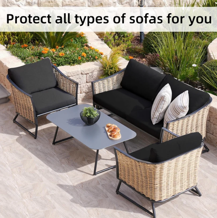 🪑 Stretch Sofa Cushion Covers Set (4 / 8 / 12 PCS)