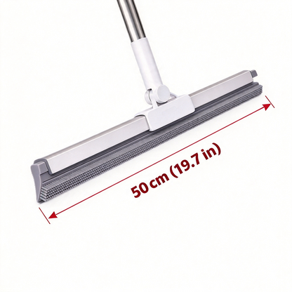 Sweep & Scrape Instantly! Double-Sided Silicone Multi-Purpose Broom