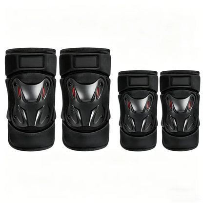 🛡️ LIMITED-TIME 45% OFF! ✨ Motorcycle Knee & Elbow Guard Set – Hard Shell, Articulated, Adjustable 🏍️
