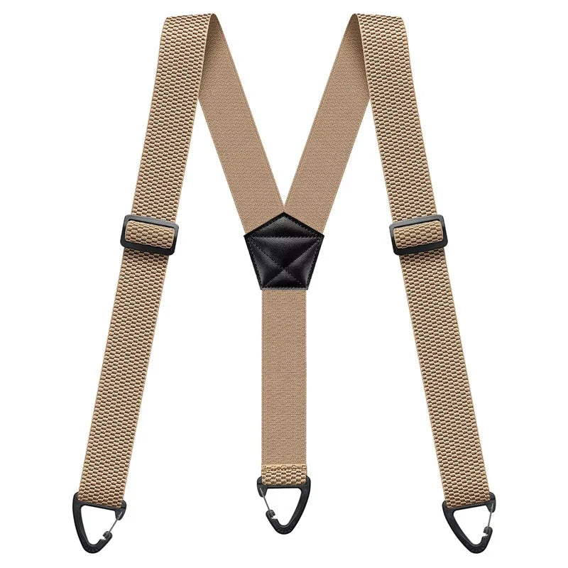 Limited time 50% off-Men's X-Back Suspenders with Hook Clips