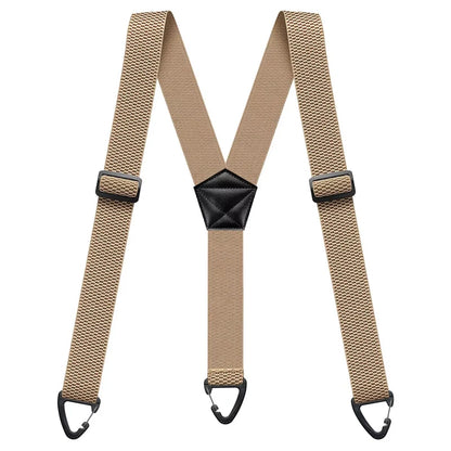 Limited time 50% off-Men's X-Back Suspenders with Hook Clips