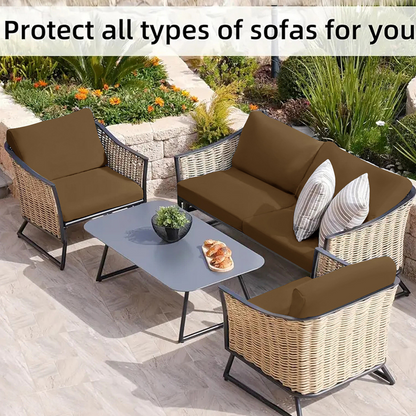 🪑 Stretch Sofa Cushion Covers Set (4 / 8 / 12 PCS)