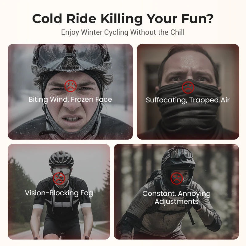 🔥Full-Face Windproof, Winter Warmth❄️ Unisex Full Face Mask – Full Coverage, Windproof & Warm ✨