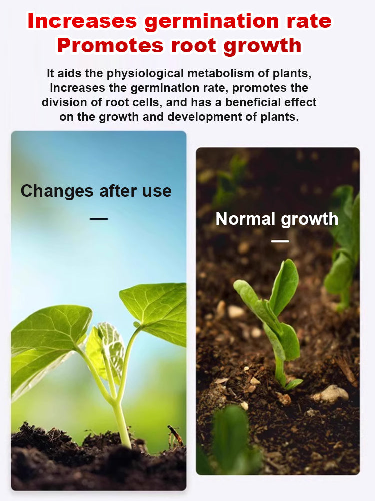 Premium Garden Soil Energizer - 30% Faster Root Growth | Concentrated Bio-Formula for Lush Blooms & Veggies