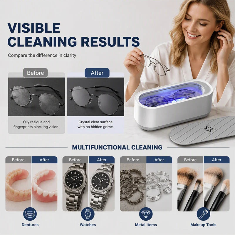Multifunctional Ultrasonic Cleaner