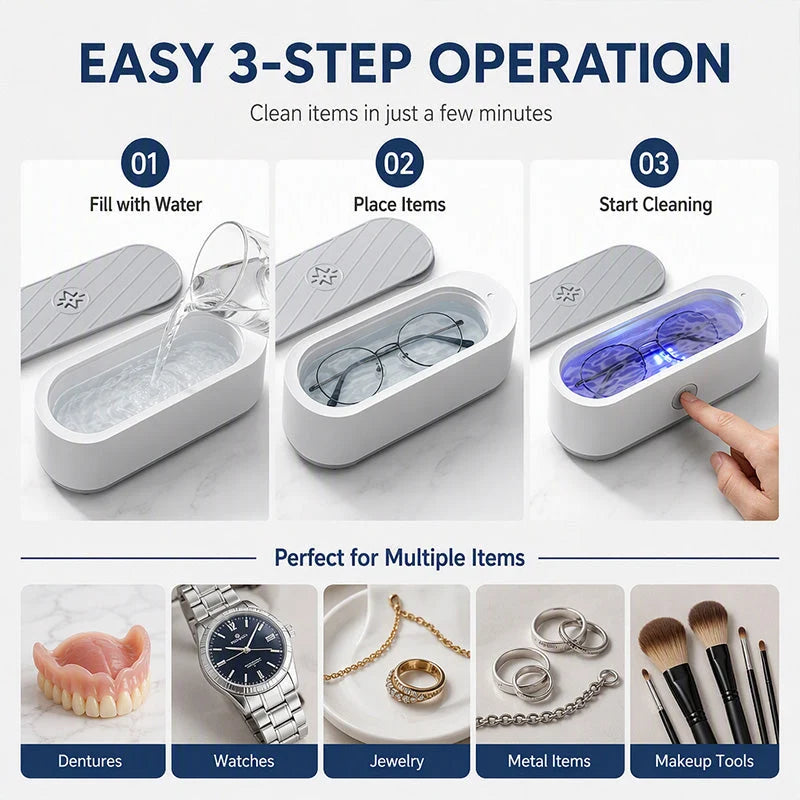 Multifunctional Ultrasonic Cleaner