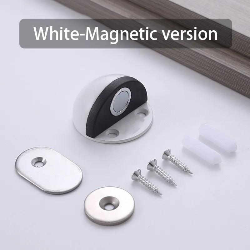 HOT SALE🔥Hidden Stainless Steel Rubber Dual-use Door Stopper Door Holders