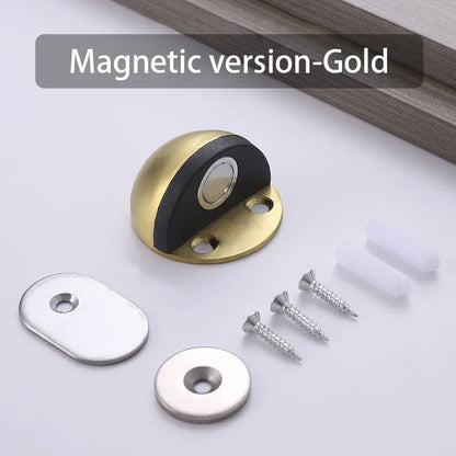 HOT SALE🔥Hidden Stainless Steel Rubber Dual-use Door Stopper Door Holders