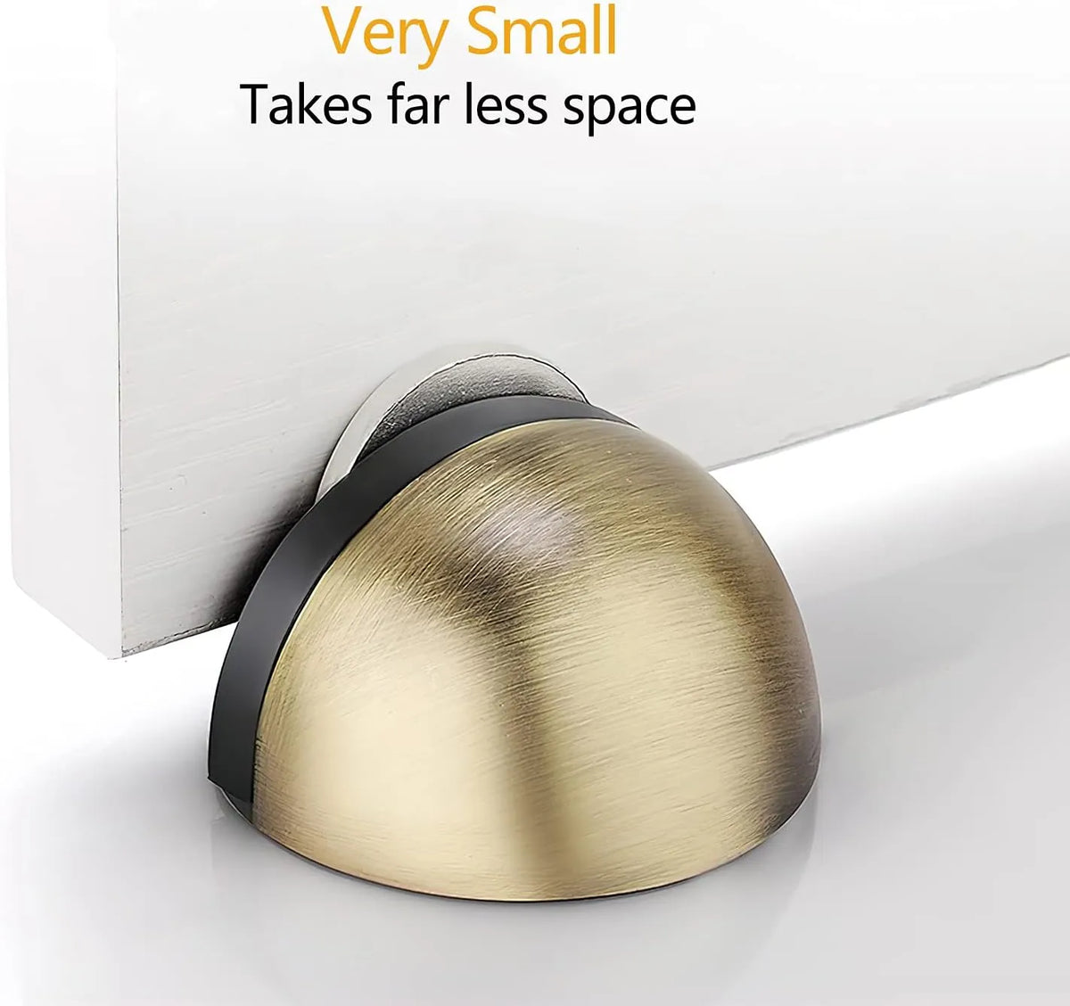 HOT SALE🔥Hidden Stainless Steel Rubber Dual-use Door Stopper Door Holders
