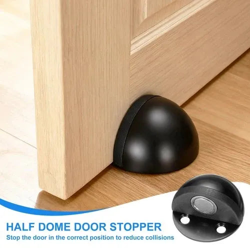 HOT SALE🔥Hidden Stainless Steel Rubber Dual-use Door Stopper Door Holders