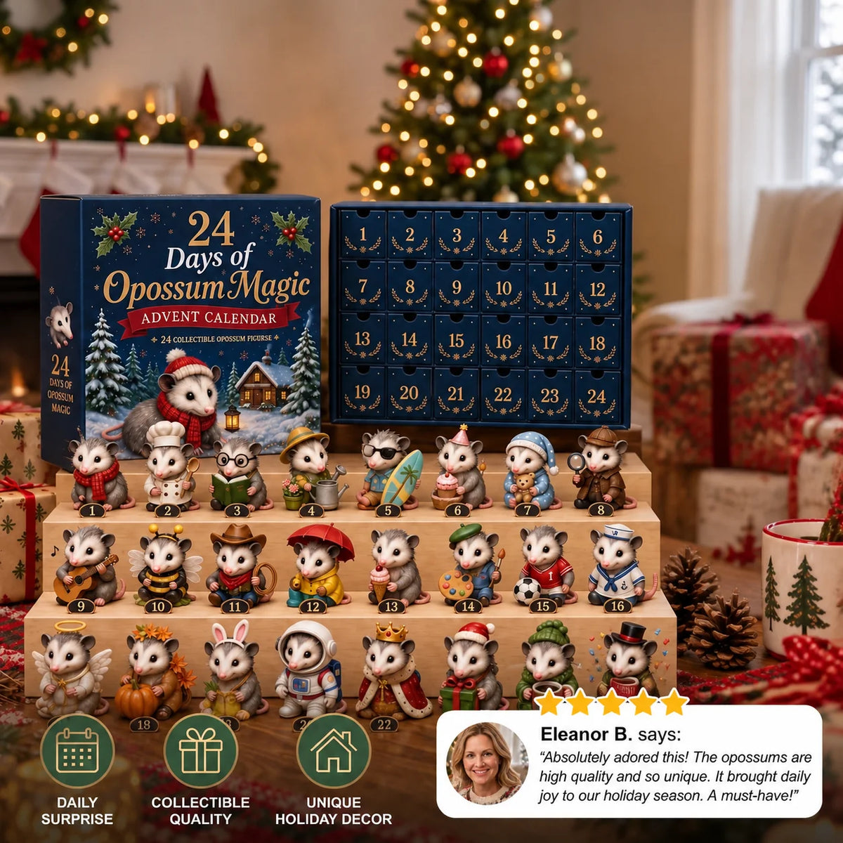 24-Days of Opossum Magic Advent Calendar