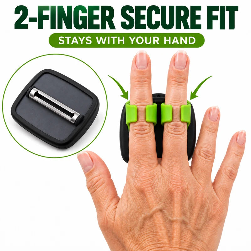 🥕 BUY 1 GET 1 FREE! ✌️ Two-Finger Vegetable Peeler – Handy, Compact, Easy To Store 🥒