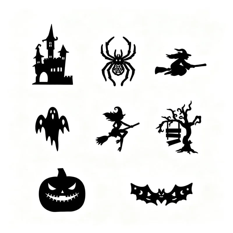Halloween LED Silhouette Wall Lights
