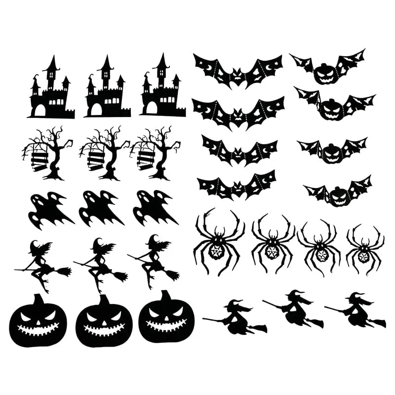 Halloween LED Silhouette Wall Lights