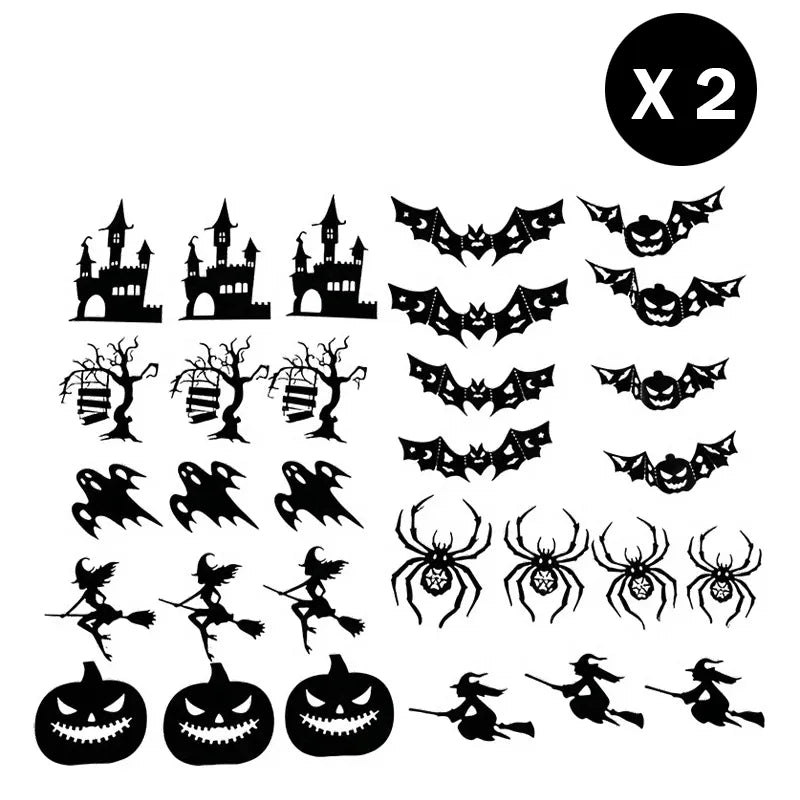 Halloween LED Silhouette Wall Lights