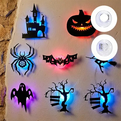 Halloween LED Silhouette Wall Lights
