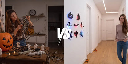 Halloween LED Silhouette Wall Lights