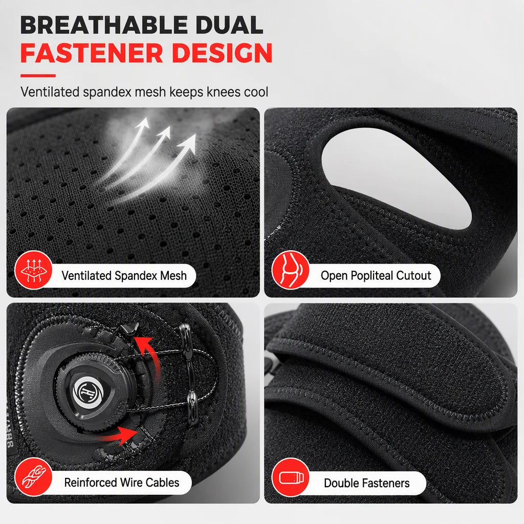 Adjustable Silicone Patella Stabilizer Strap