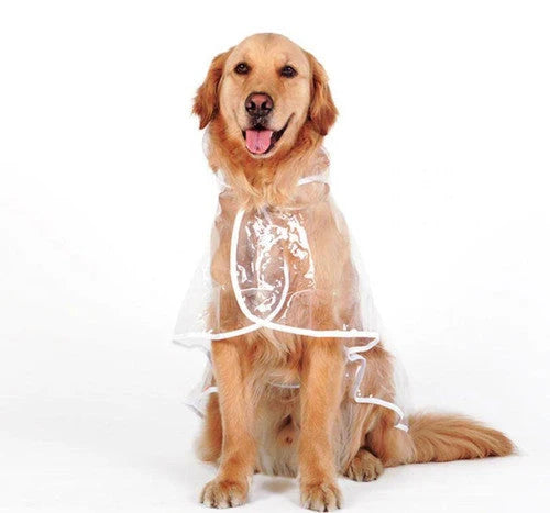 🌧️ Clear Dog Raincoat