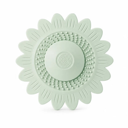 Anti-Odor Bathroom Drain Silicone Sunflower Cover Anti-Backflow