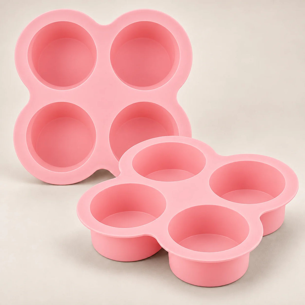 🍳 Silicone Air Fryer Egg Mold – 4-Cup Nonstick Baking Pan for Muffins, Egg Bites & Desserts