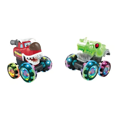 💕Glowing Monster Big Foot Toy Car