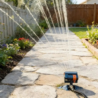 ✨Hot Sale Adjustable Oscillating Sprinkler💧 Large Water Coverage