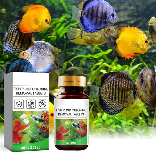 🎉Fish Ponds Aquariums Chlorine Removal Tablets