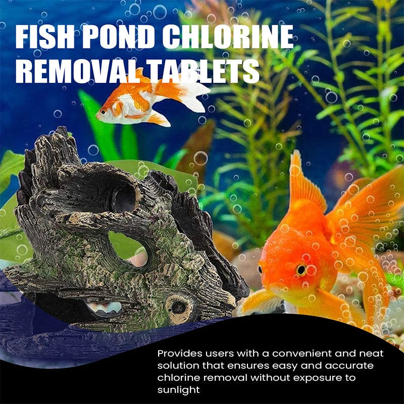 🎉Fish Ponds Aquariums Chlorine Removal Tablets