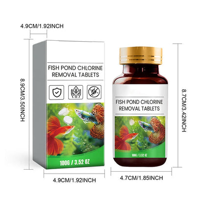 🎉Fish Ponds Aquariums Chlorine Removal Tablets