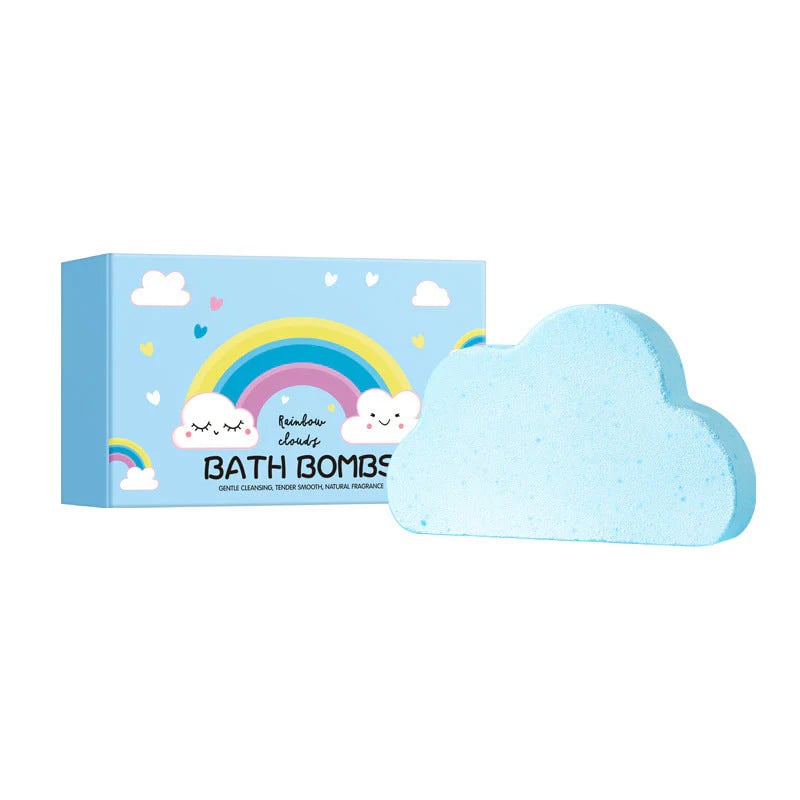 🎉 Rainbow Cloud Bath Bomb