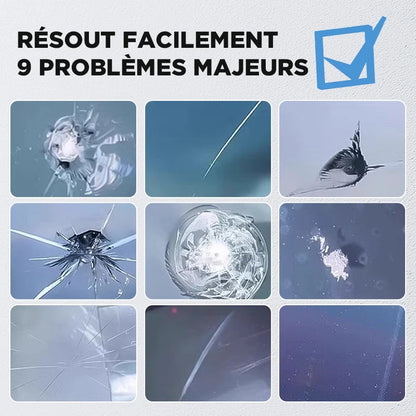 🎁 Buy 1 get 1 free! 🔧✨ Cracked glass repair kit – Quickly and easily repairs your windows 🪟🌟