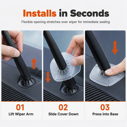 Car Windshield Arm Hole Dust Cover