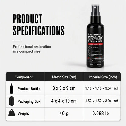 🥳2026 HOT SALE🥳💞50K+ SOLD!🛡️✨ Professional Car Dashboard Crack Repair Gel – Fills cracks seamlessly, blends with original texture. UV defense prevents sun damage – restore your dashboard like new! 🚗💎