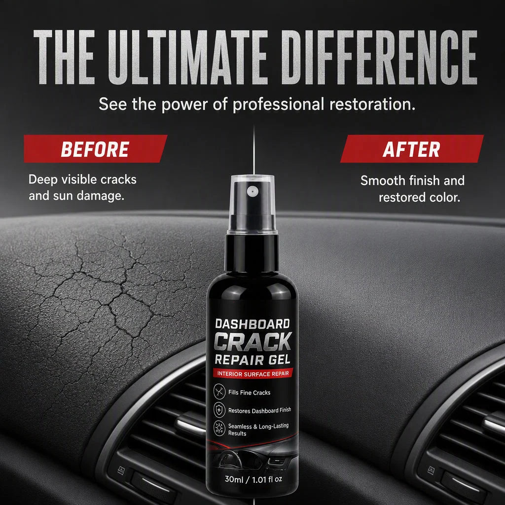 🥳2026 HOT SALE🥳💞50K+ SOLD!🛡️✨ Professional Car Dashboard Crack Repair Gel – Fills cracks seamlessly, blends with original texture. UV defense prevents sun damage – restore your dashboard like new! 🚗💎