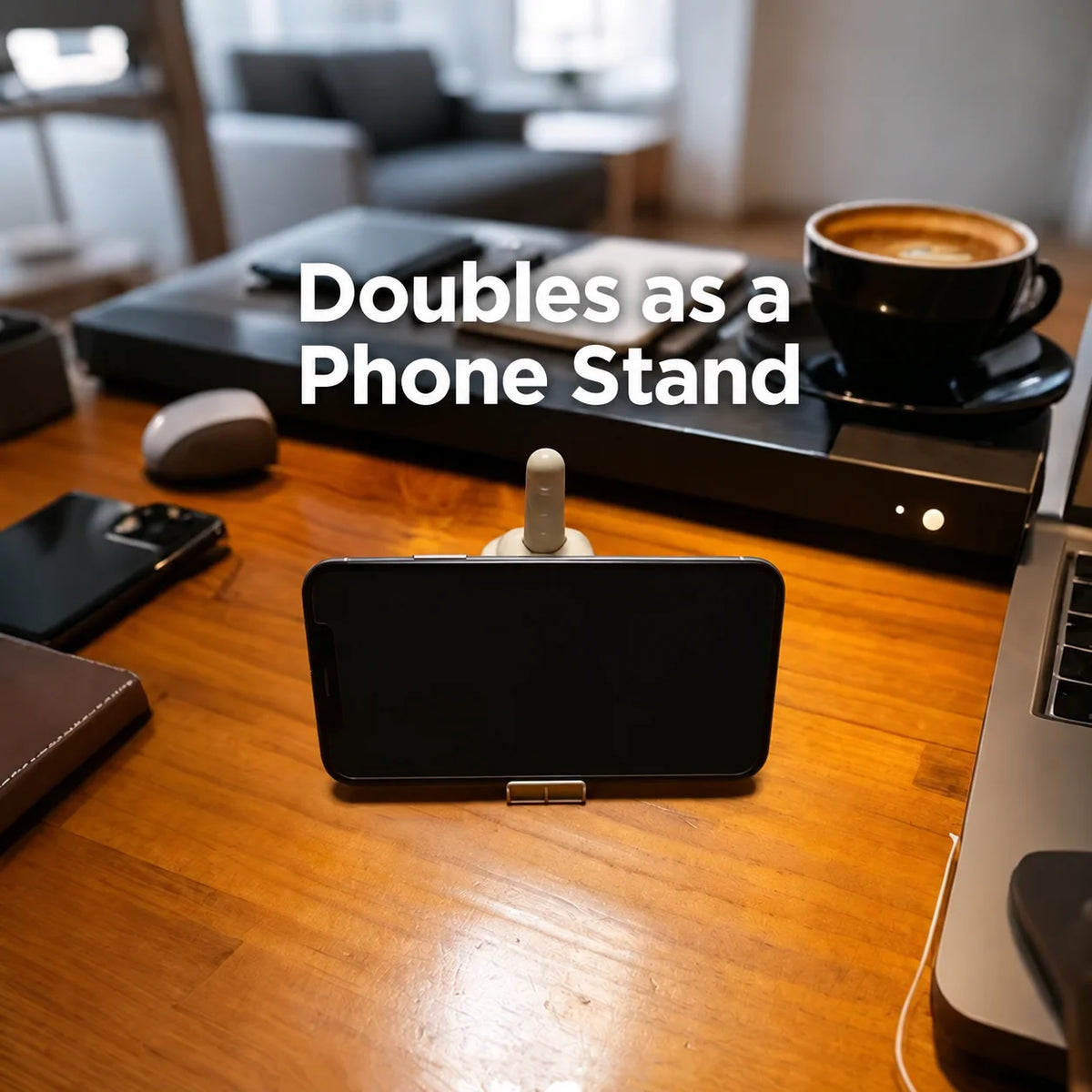 Funny Gesture Keychain Phone Stand