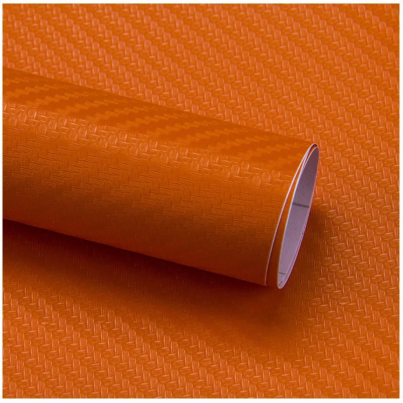 🚗 3D/6D Carbon Fiber Interior Trim Film – Self-Adhesive Car Wrap