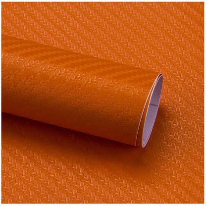 🚗 3D/6D Carbon Fiber Interior Trim Film – Self-Adhesive Car Wrap