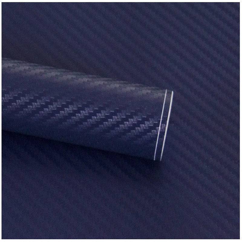 🚗 3D/6D Carbon Fiber Interior Trim Film – Self-Adhesive Car Wrap