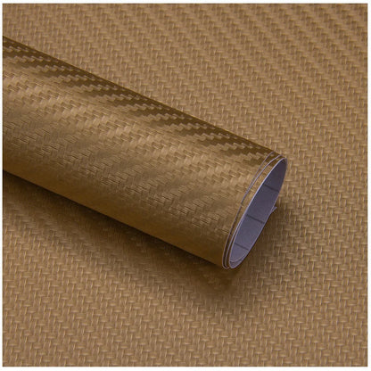 🚗 3D/6D Carbon Fiber Interior Trim Film – Self-Adhesive Car Wrap