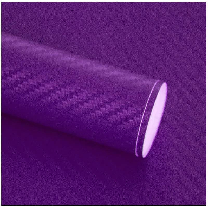 🚗 3D/6D Carbon Fiber Interior Trim Film – Self-Adhesive Car Wrap