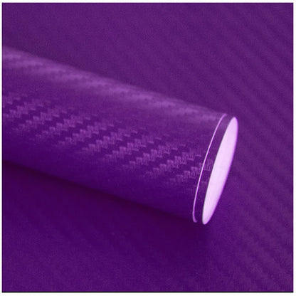 🚗 3D/6D Carbon Fiber Interior Trim Film – Self-Adhesive Car Wrap