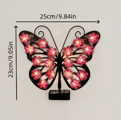 Solar Butterfly Garden Light