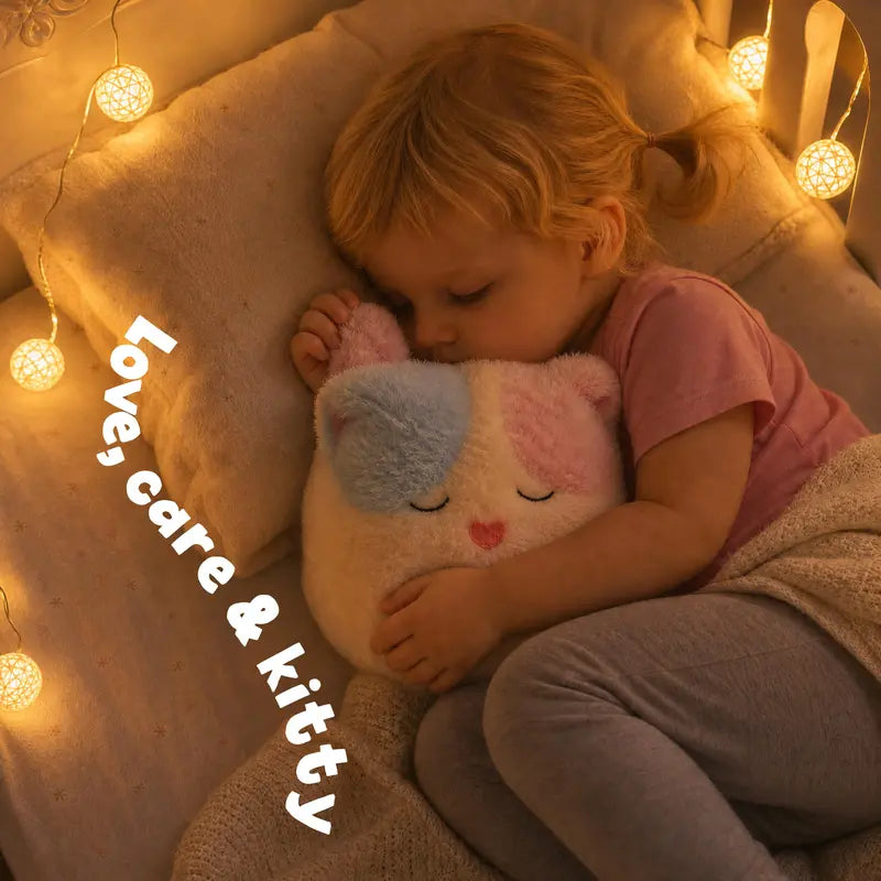 Interactive Fluffy Cat Plush Toy