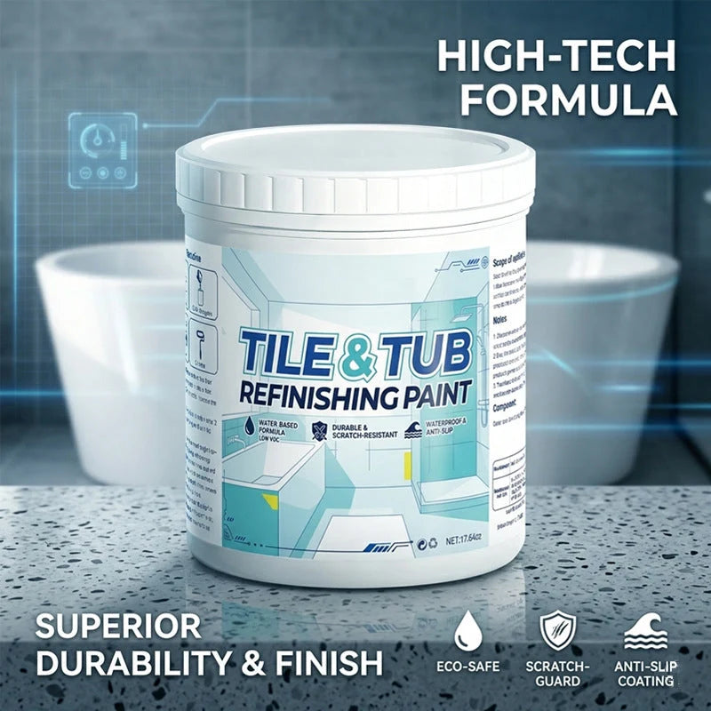Premium Tile & Tub Refinishing Paint Kit