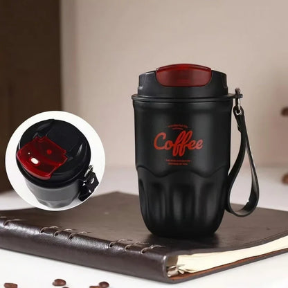 Portable Smart Thermal Coffee Cup with Temperature Display